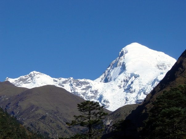Bhutan - Góra Bogini Jomo