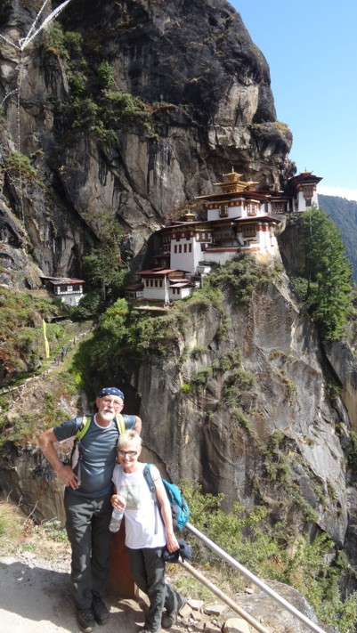 Ula i Jurek w Bhutanie