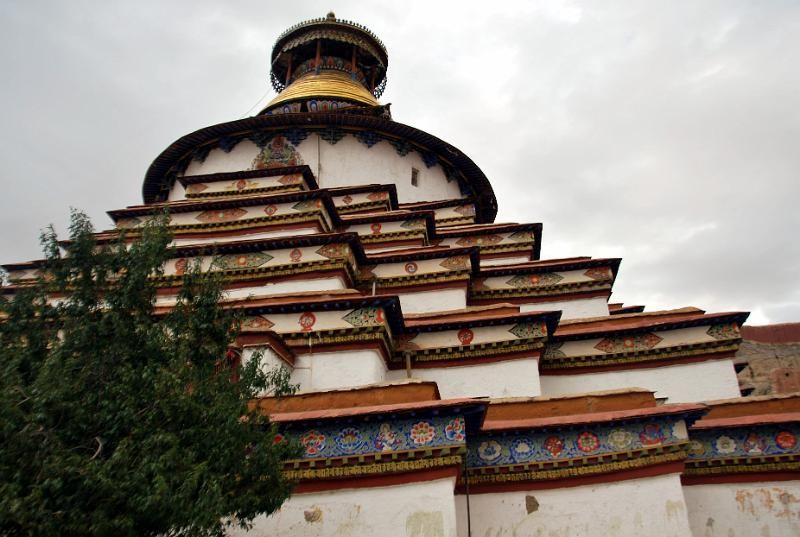 Tybet Stupa buddyjska Kumbum