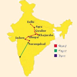 Indie Centralne i Zachodnie Wycieczka Indywidualna