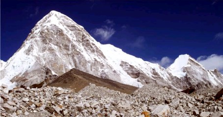 Nepal Treking lodowiec Mt. Everest
